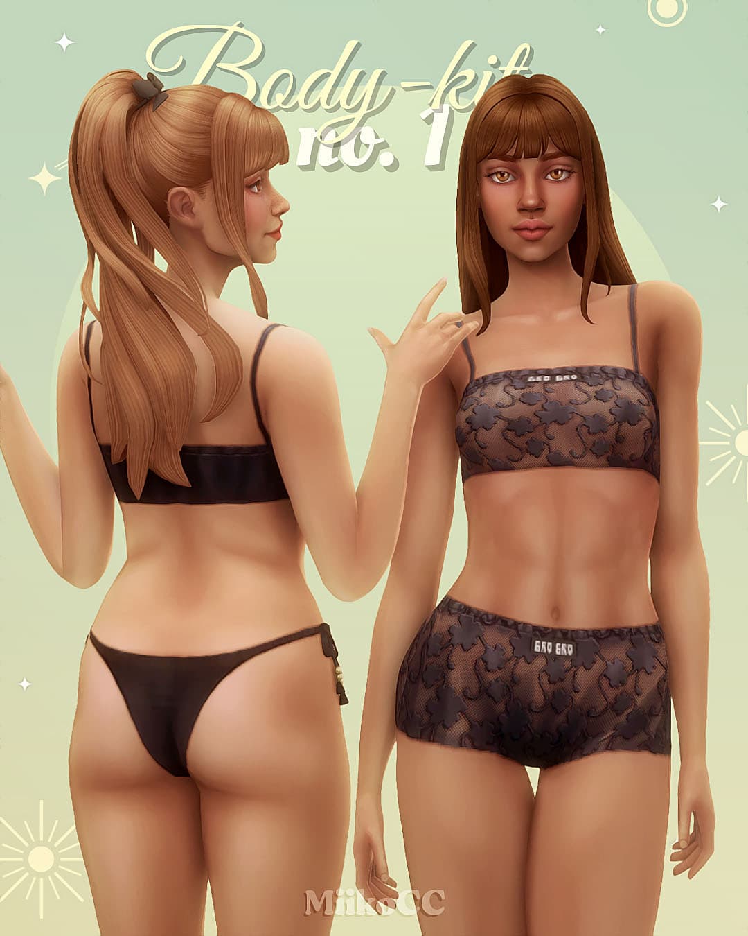 Скриншот мода Набор особенностей кожи Body-kit No.1